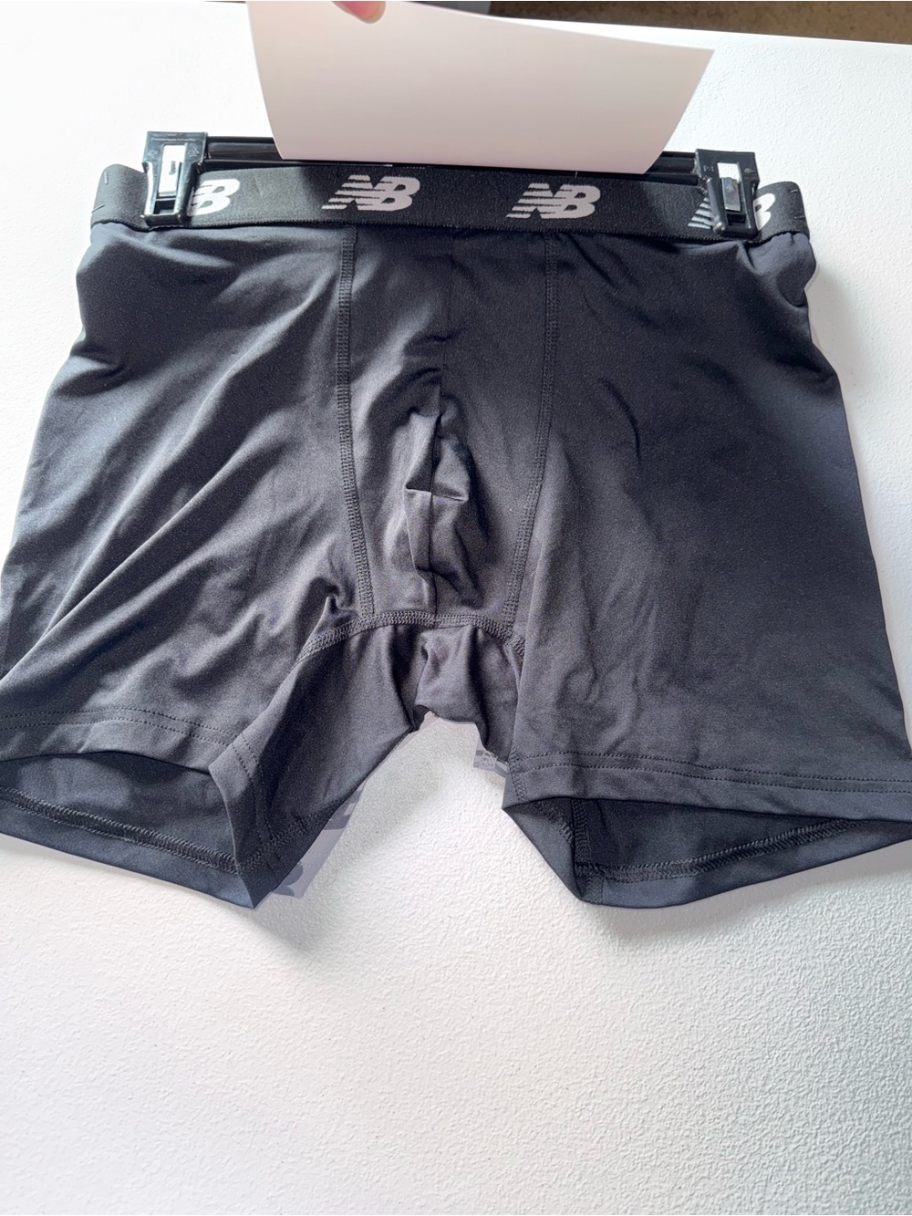 New Balance Men’s Performance Boxer Briefs 2 Pack NWT Logo Print Size M 32”-34” - Picture 7 of 7